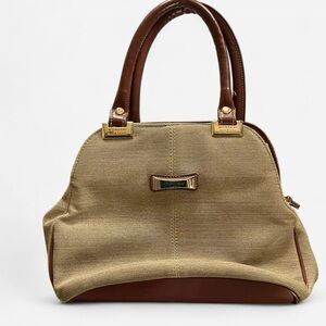 Brown and Tan Mondani New York Handbag